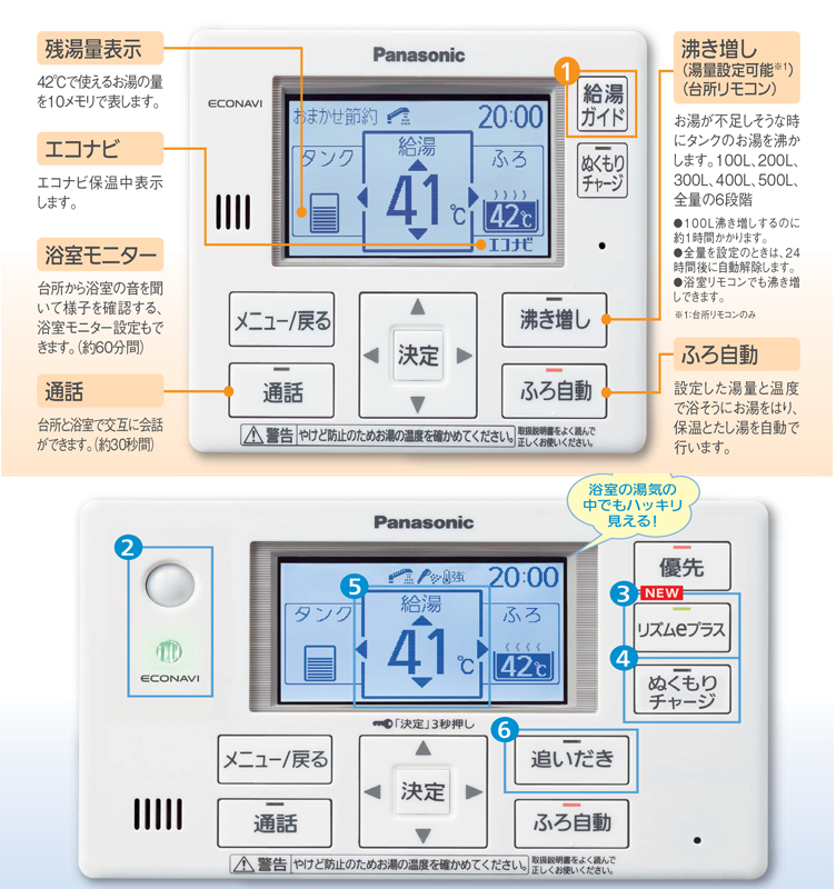 パナソニック [HE-S46LQMS+コミュニケーションリモコン] エコキュート