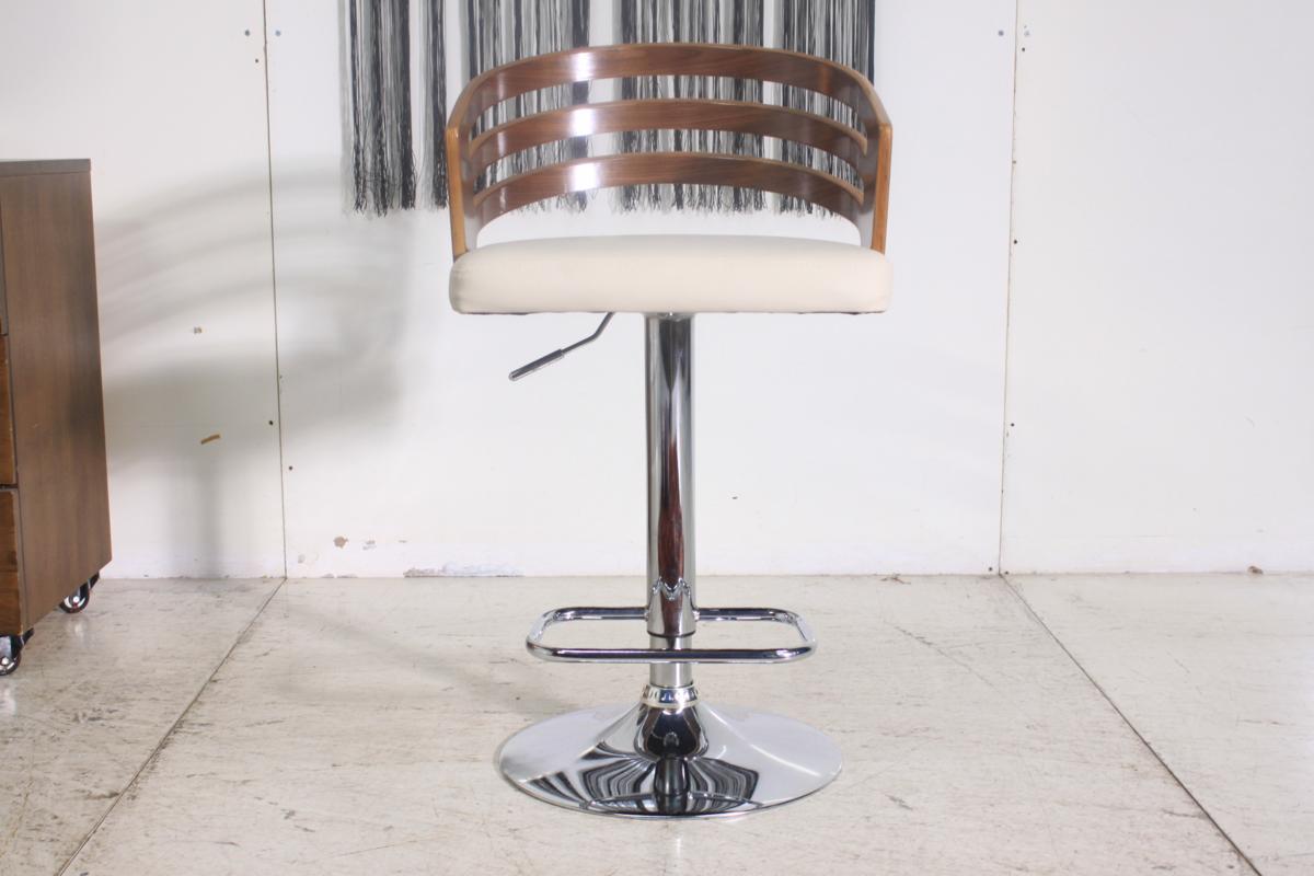 １円～最落無アウトレット展示品・カフェ風・バーカウンターチェアー・粋なデザインで空間をお洒落に演出