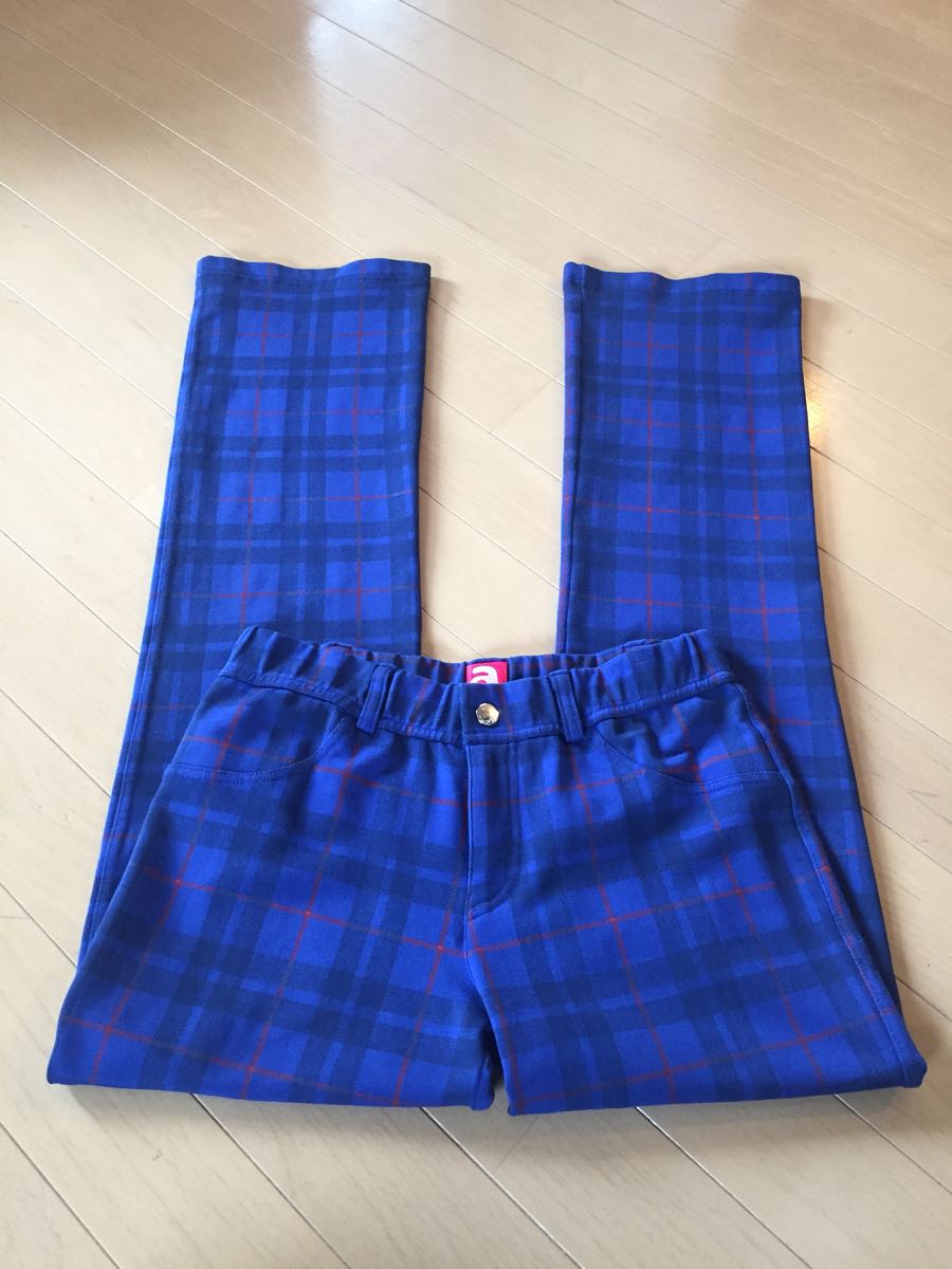 ★ ☆ アルチビオ ☆ archivio ゴルフウエア ロングパンツストレッチ 美脚 パンツ / ブルー系 秋冬物 .