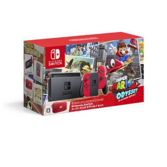 未開封◆ Nintendo Switch スーパーマリオ オデッセイセット 本体 ソフト 同梱版◆ニンテンドースイッチ