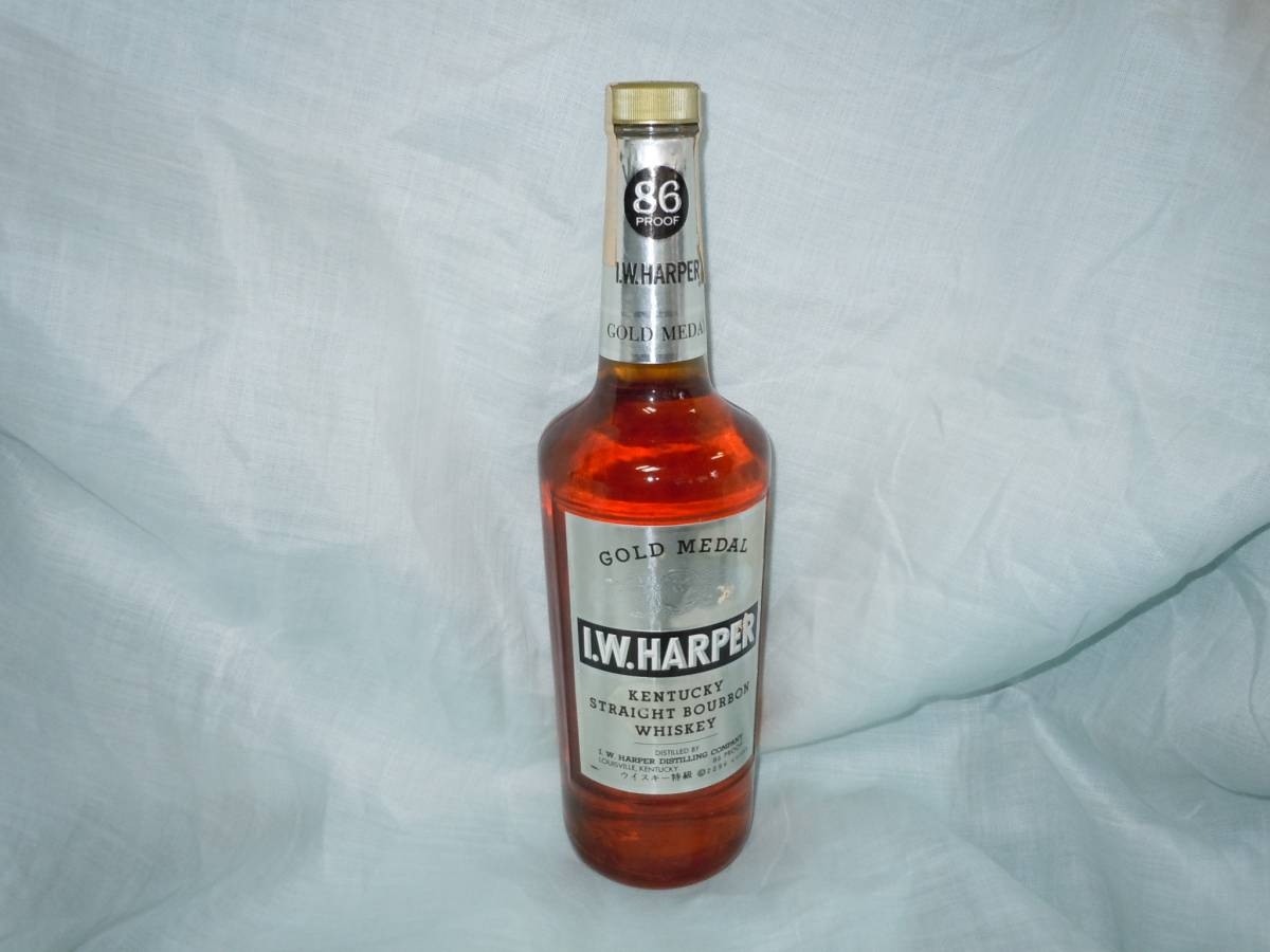 古酒 KENTUCKY I.W.HARPER ゴールドメダル 特級 バーボンウイスキー