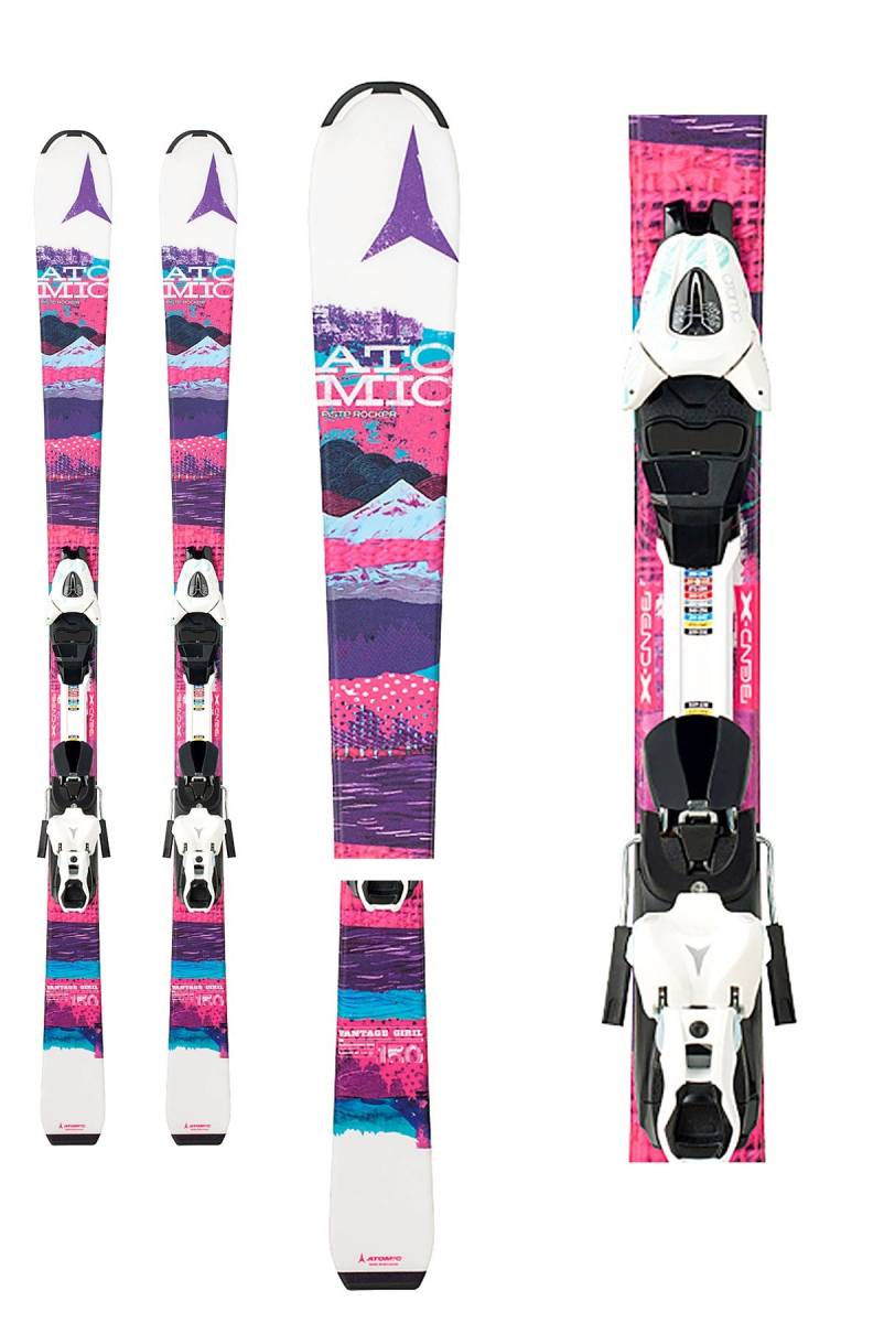 ★ATOMIC アトミック ジュニアスキー＜2016＞VANTAGE GIRL 3 + XTE 045 140cm Salmonストック付き★
