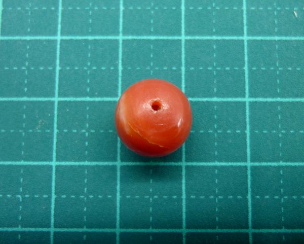 天然珊瑚ルース 真贋済 天然珊瑚 ソーティング付 珊瑚~赤珊瑚 コーラル ルース 裸石 約10.7
