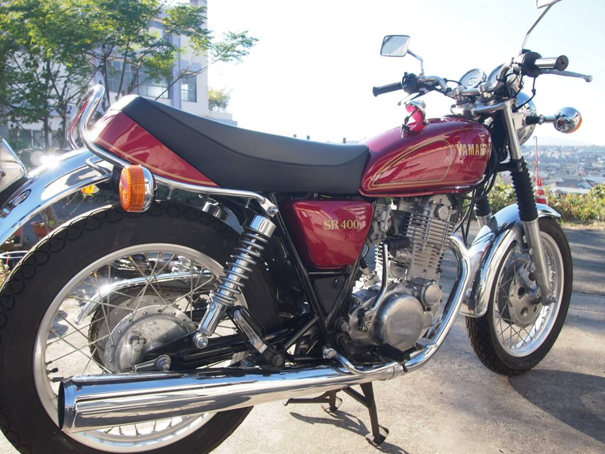 ＳＲ400平成１０年納入の奇跡の新車、熊本市バイクの光より |