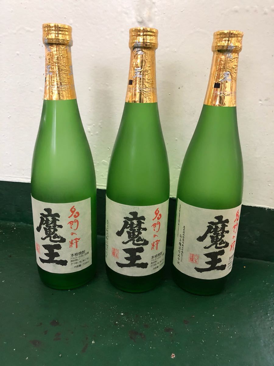 モ*コ様 プレミア本格焼酎 魔王 720ml 3本セット プレミアム焼酎 魔王 720ml 3本 人気プレミアム芋焼酎です 【公式通販】