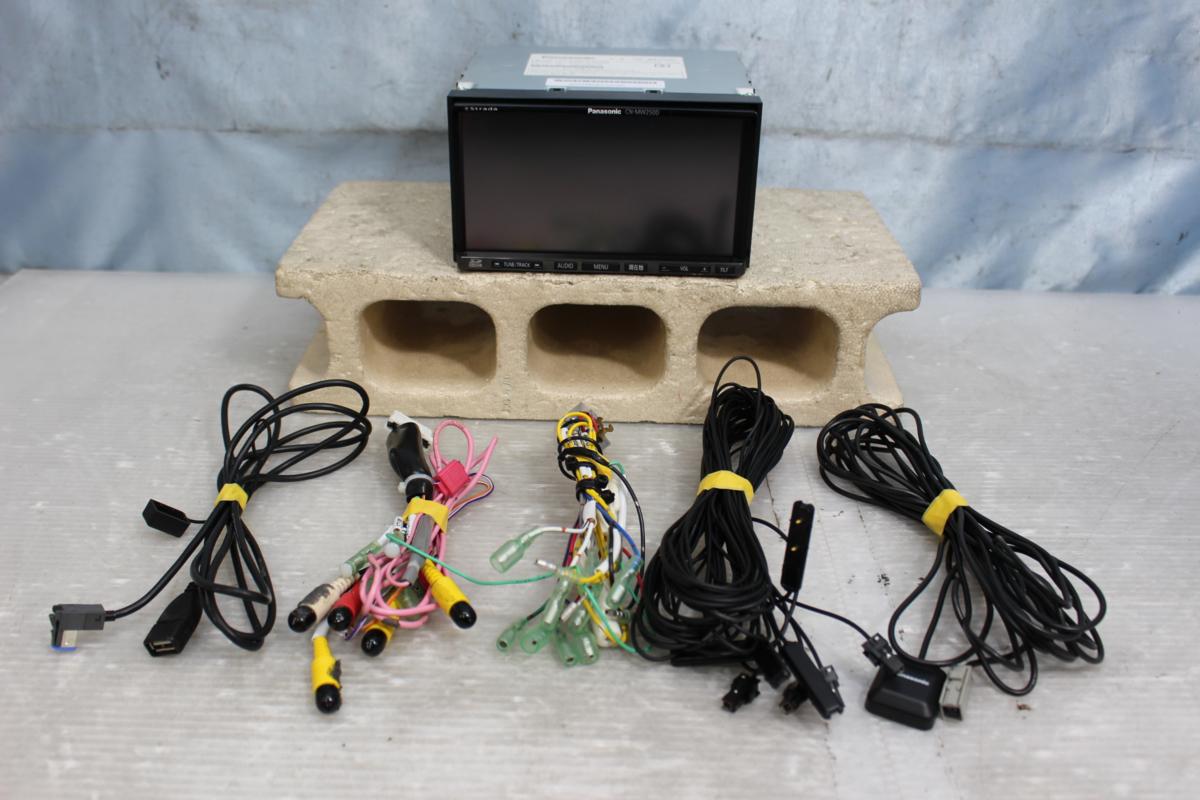 パナソニック メモリーナビ CN-MW250D 地図2010年 地デジ *12
