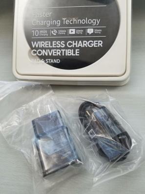 5/25製造！新品即納！ブラック付属あり！Qi Fast Wireless Charger Charging Stand for Samsung Galaxy S8/S8 Plus/Note 8！EP-PG950BBEGWW