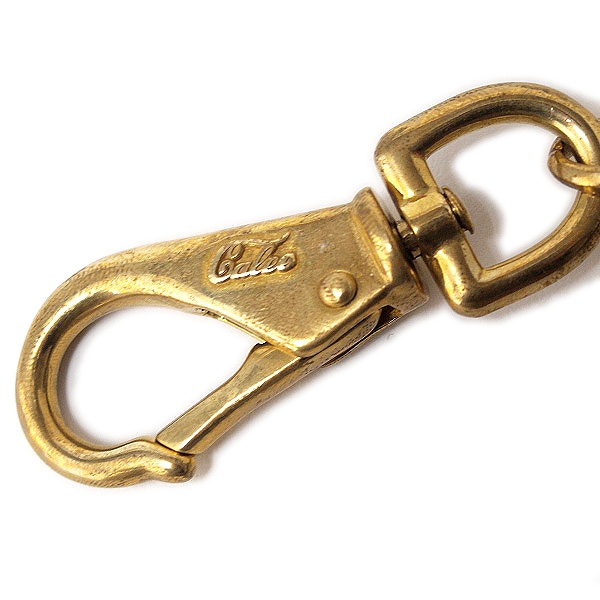 calee キーチェーン　キーホルダー　真鍮 キャリー CALEE 真鍮 キーチェーン キャリーCALEE真鍮キーチェーン
