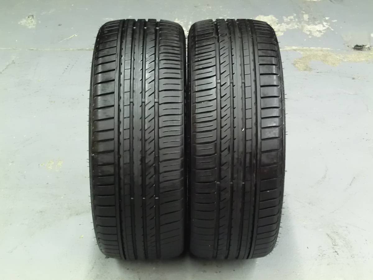 8.5分山以上!KINFOREST KF550 215/35R19 中古品2本セット