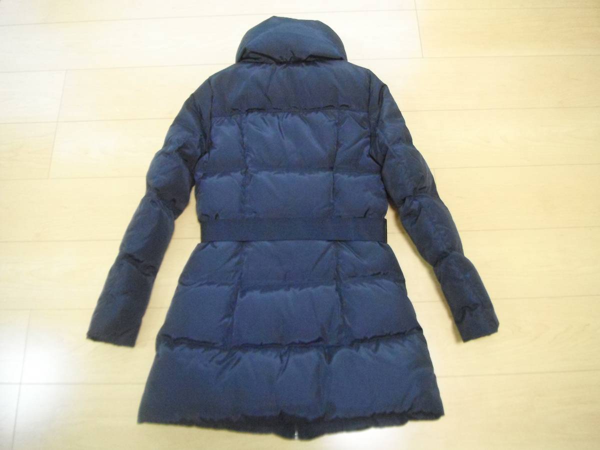 美品◇ZARA ザラ ベルト付き ダウンコート◇ネイビー Mサイズ 【公式通販】