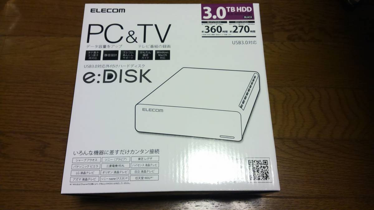 エレコム - | 外付けハードディスク 外付けHDD 1TB ブラック ELD 