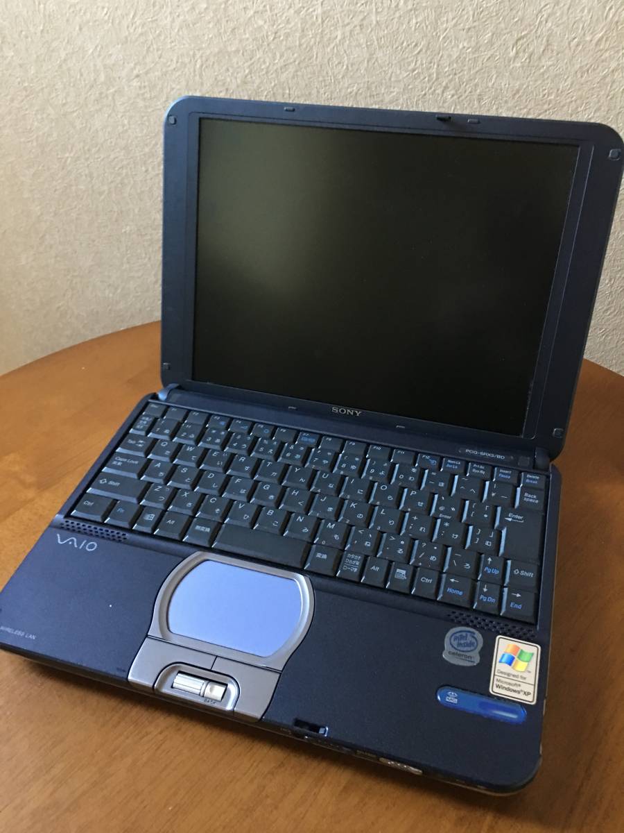 VAIO PCG SRX3 SONY ソニー Windows XP Office Excel Word 付 バイオ