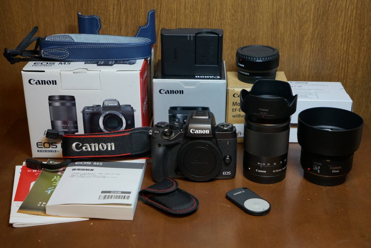 Canon EOS M5 EF-M18-150 IS STM レンズキット EF50F1.8STM　その他