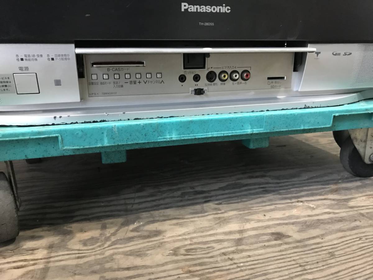 ☆パナソニック TH-28D55 地デジ対応 ブラウン管 テレビ SDカード機能