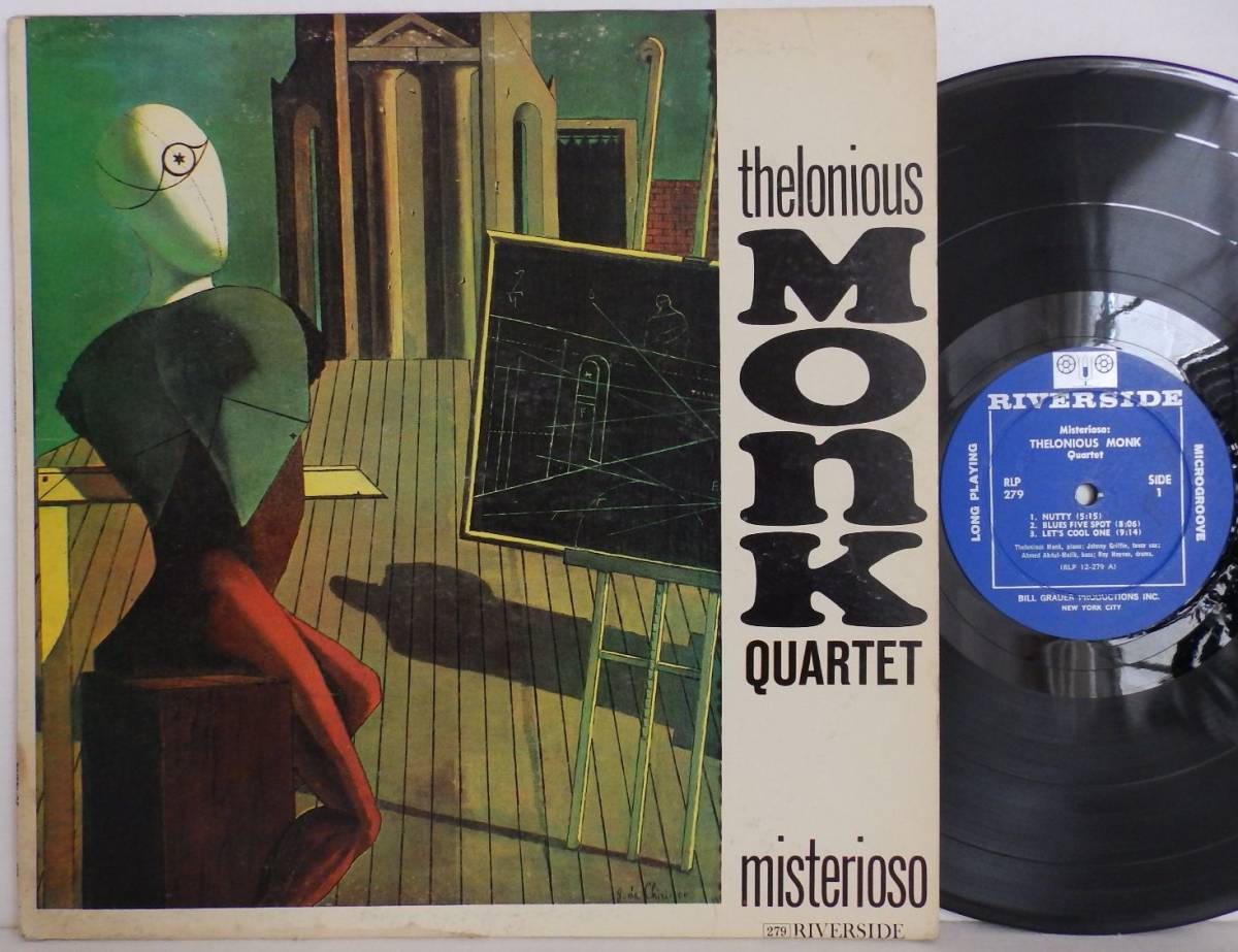 THELONIOUS MONK - Riverside monk ☆上質極上盤USオリジナル／MONO