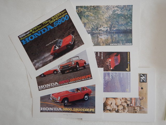 ◆ホンダ ポスター作品集 From S800 to NSX 50 Honda posters 添野 清