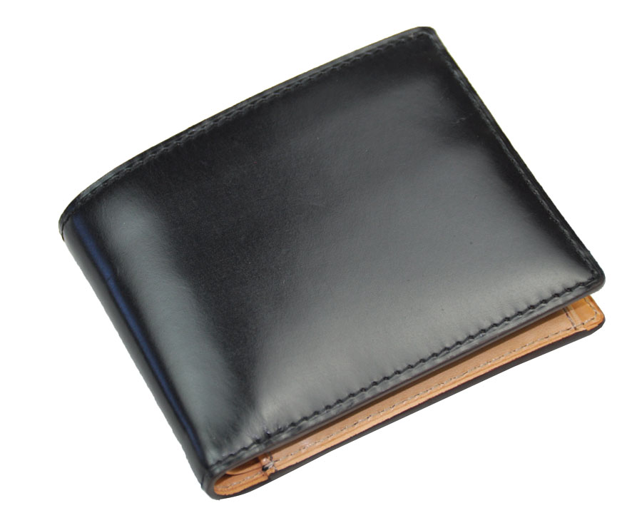 A0170 新品 GANZO Fico 財布　メンズ　ガンゾ フィーコ 二つ折り財布　本革　人気ブライドルレザー牛革　小銭入れ付き　財布　紳士サイフ