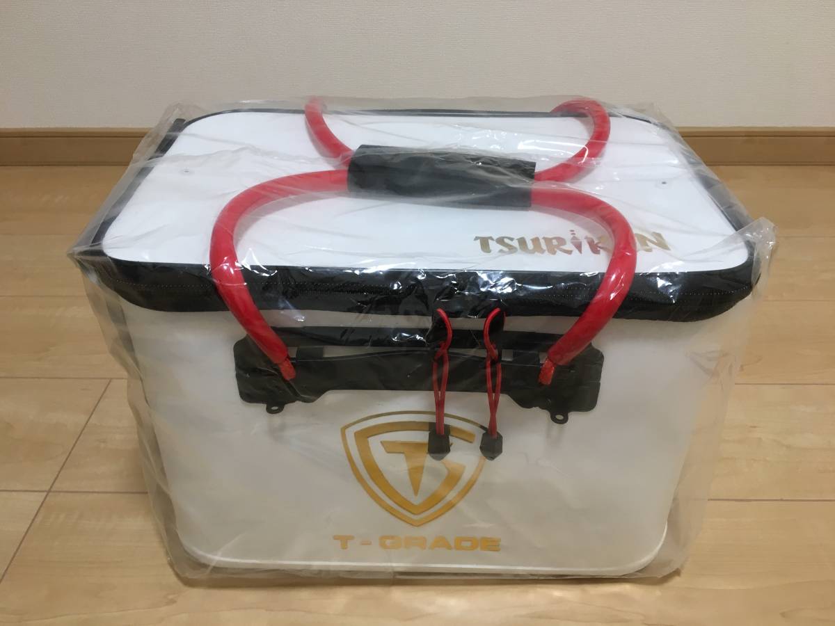 バッカン TB193 釣研 ホワイト 釣研(TSURIKEN) 36cm 40cm ブラック 