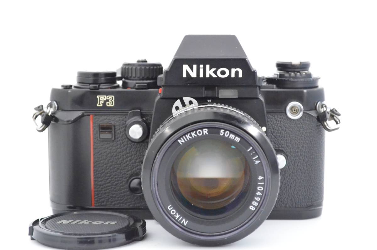 動作シナ】Nikon F3 NIKKOR 50mm F1.4 フイルムカメラ 動作確認済