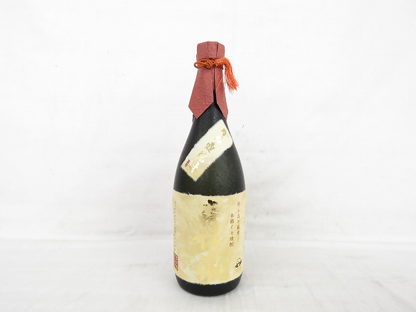 森伊蔵 【未開栓】森伊蔵 かめ壺焼酎 金ラベル ゴールド 本格焼酎