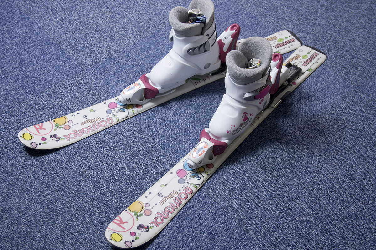Rossignol princess ロシニョール 80cm スキー板セット ブーツ16.5cm