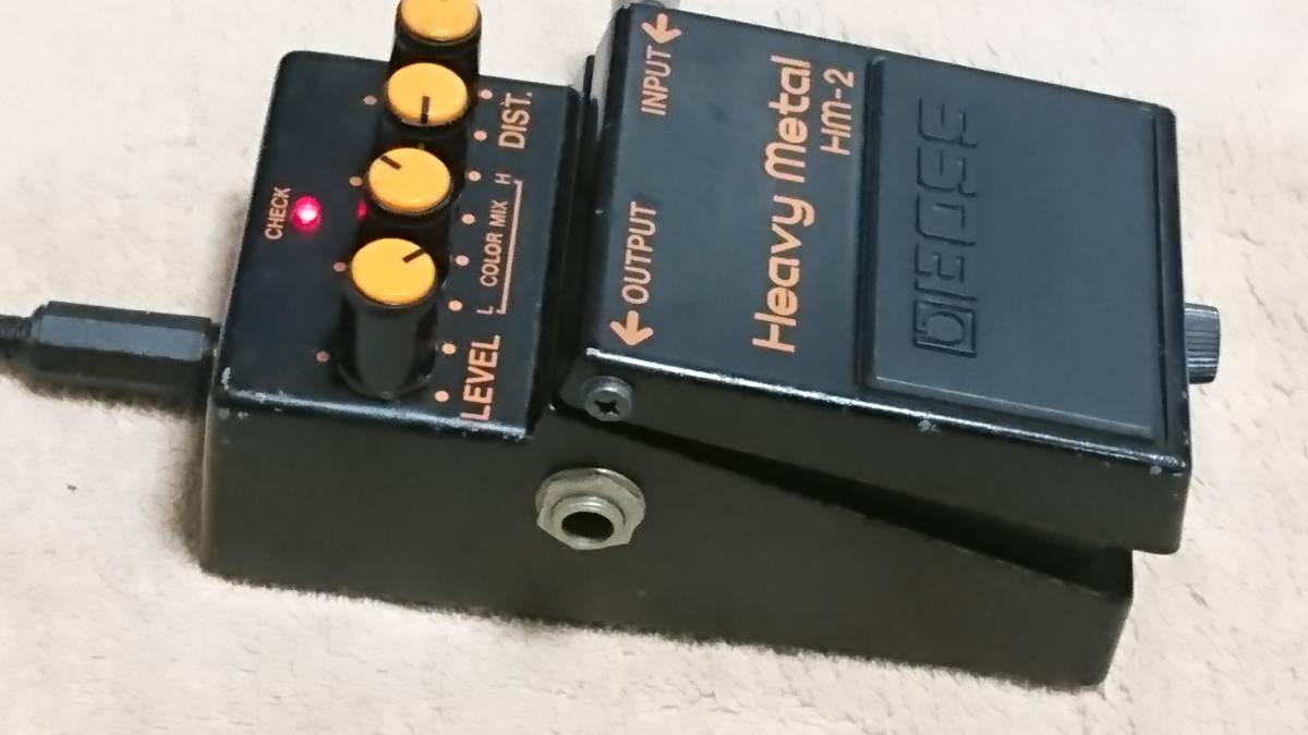 HM-2 Heavy BOSS Metal – Feature 0 Boss Label (Black Herscheid Made 