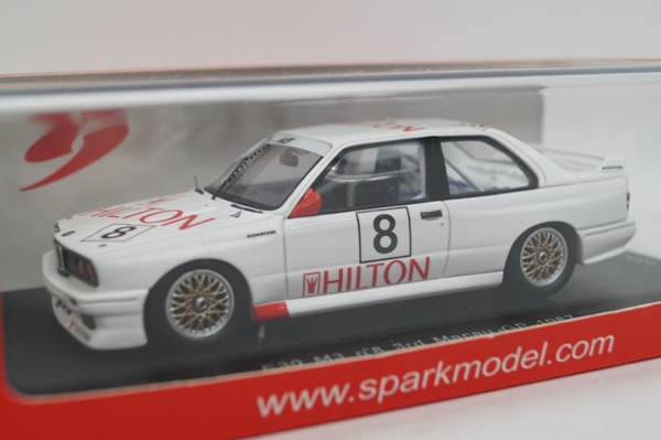 BMW M3 Macau - Guia Spark E30 Race 1⁄43 1:43 Model No.3 Winner BMW M3 Macau - Guia Spark E30 Race 1⁄43 1:43 Model No.3 Winner