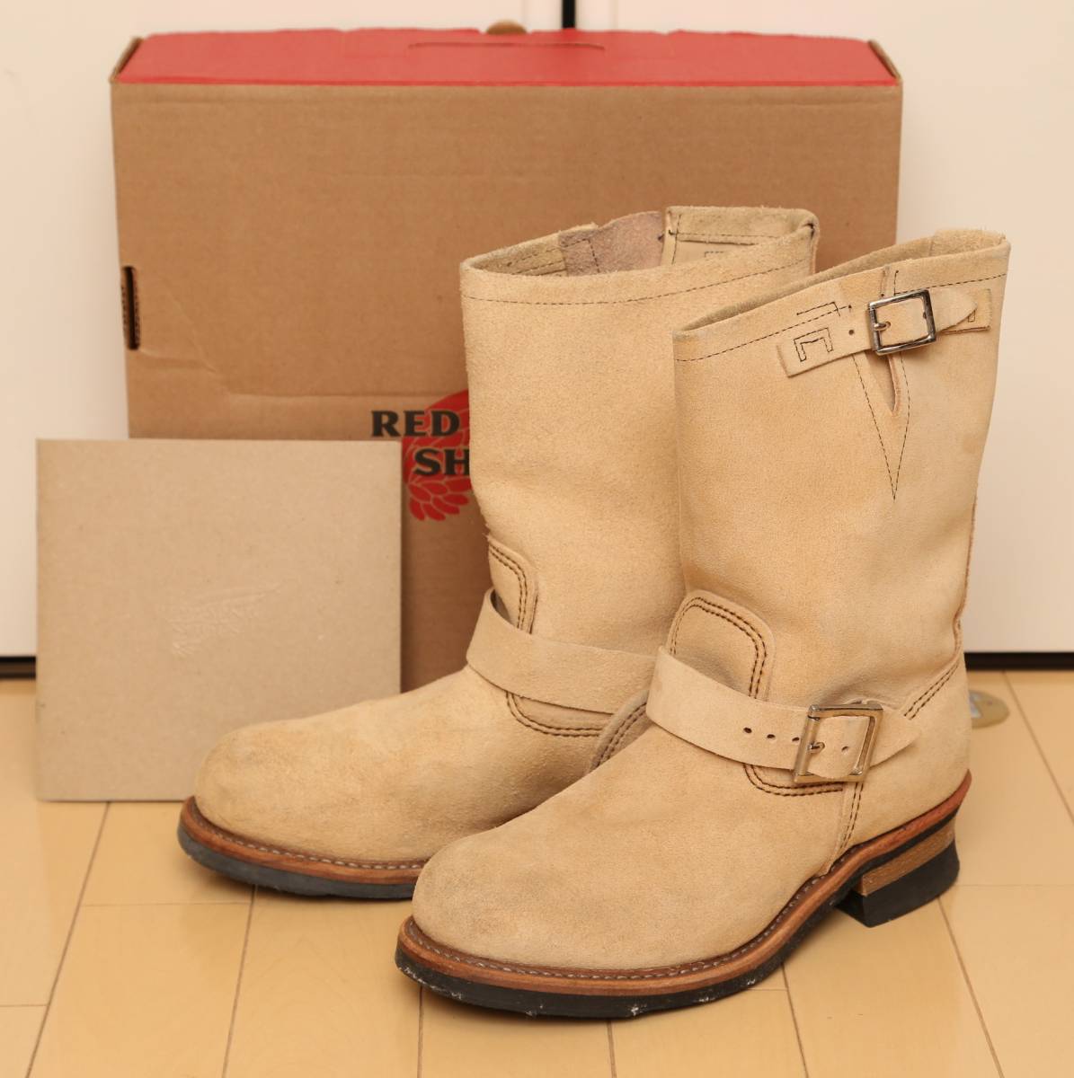 REDWING レッドウイング スウェード エンジニアブーツ 8268 US8 
