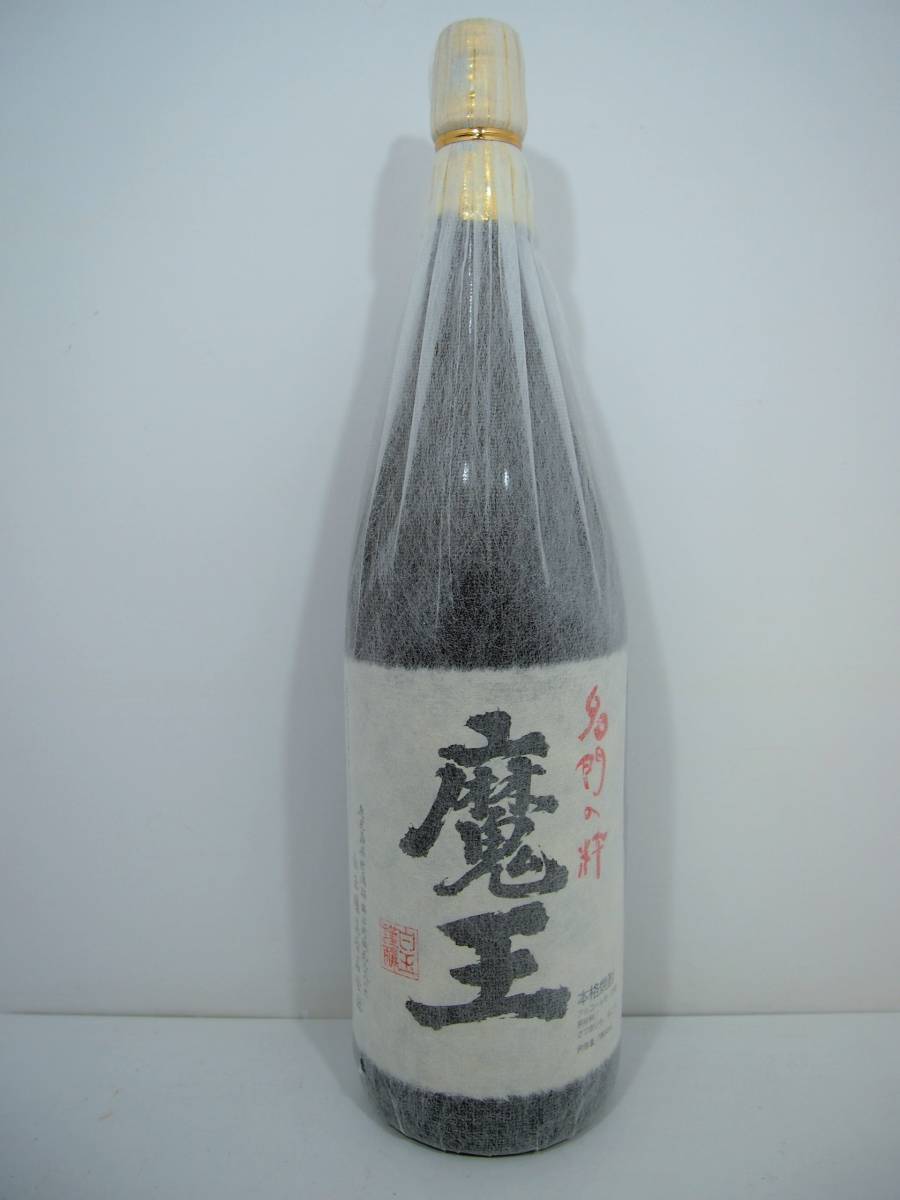 ☆古酒1円～ 本格焼酎 名門の粋 魔王 25度 1800ml F6A0156
