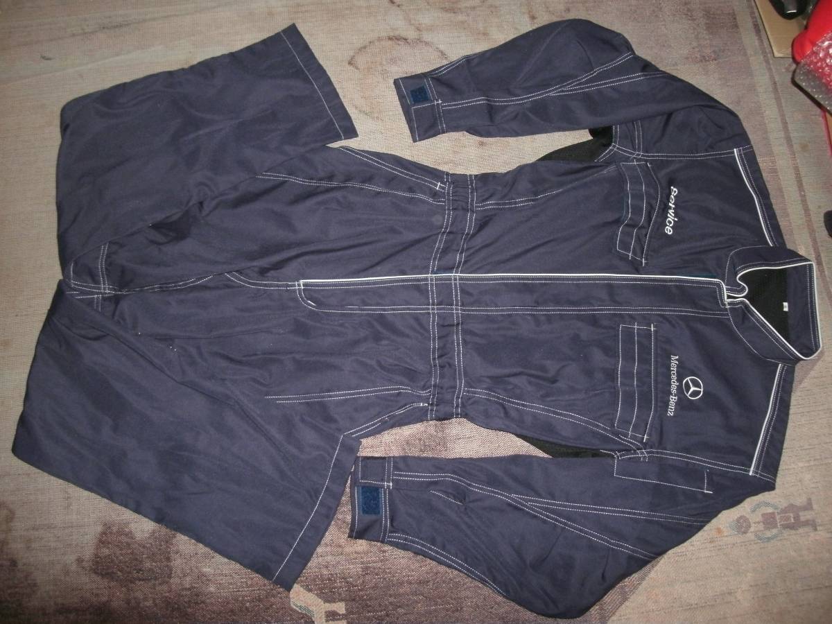 メルセデスベンツ非売品 メンテナンスメカニック作業ツナギ 未使用