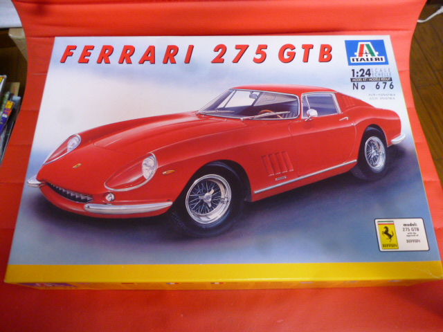 イタレリ Italeri プラモデル1/24 フェラーリ275GTB [676] 【公式通販】