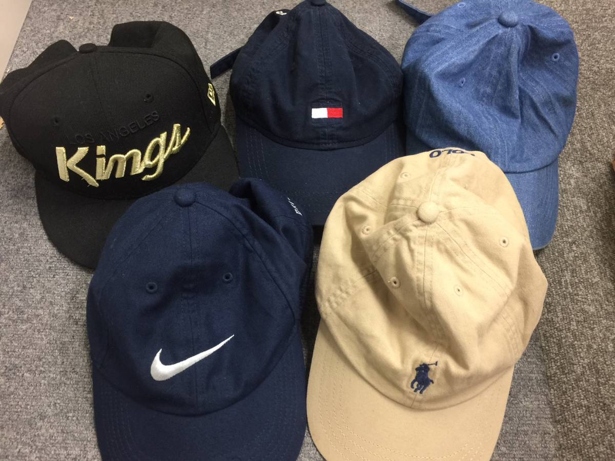 帽子　キャップ おまとめ　【new era kings ニューエラ　キングス　nike ナイキ　トミー　ラルフローレン等】