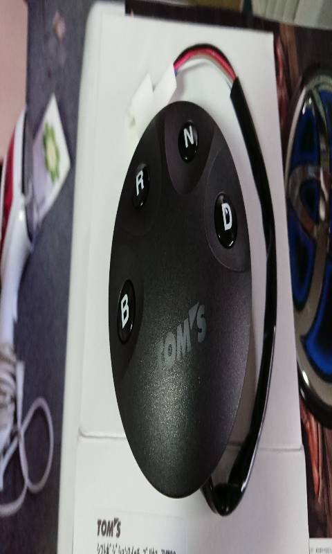 トムス TOM，S シフトポジションスイッチ プリウス 30 内装品 パーツ