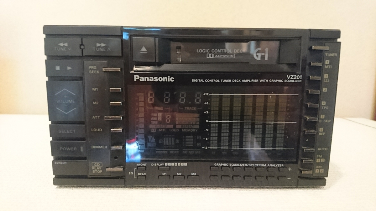 Panasonic カセットデッキ CQ-VZ201D VZ201 / CX-M501D M501(テープ