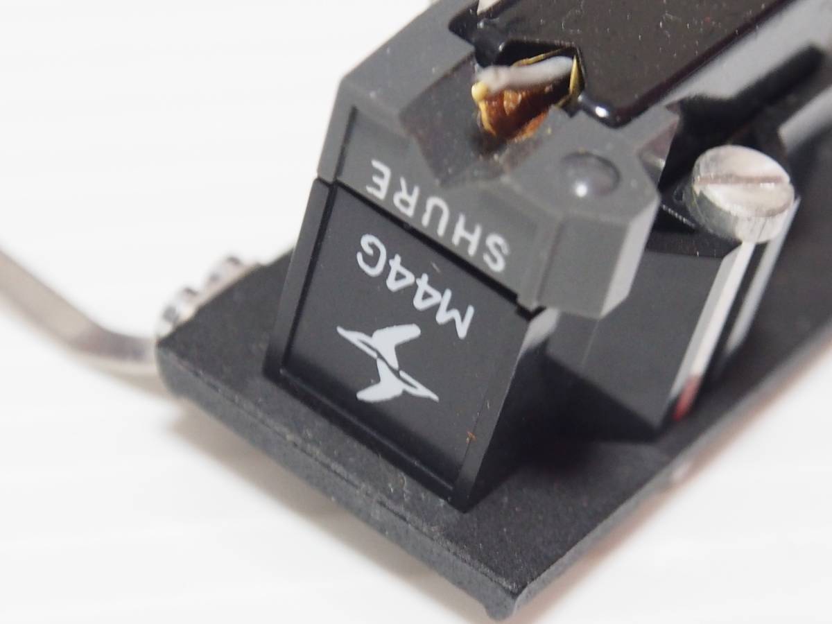 SHURE MMカートリッジ M44G / M75MB TYPE2 ヘッドシェル付 シュア 2個