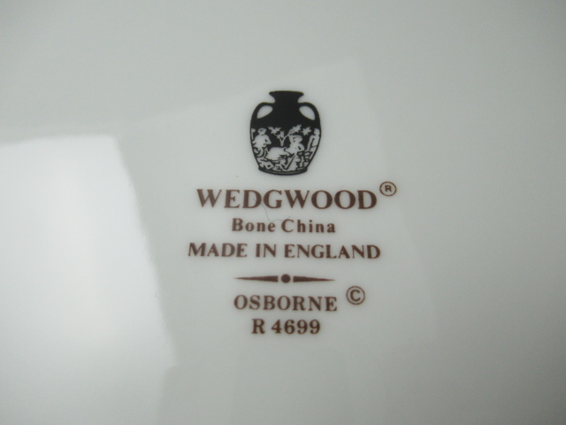Wedgwood ウェッジウッド オズボーン プレート 27㎝ 6枚セット 美品