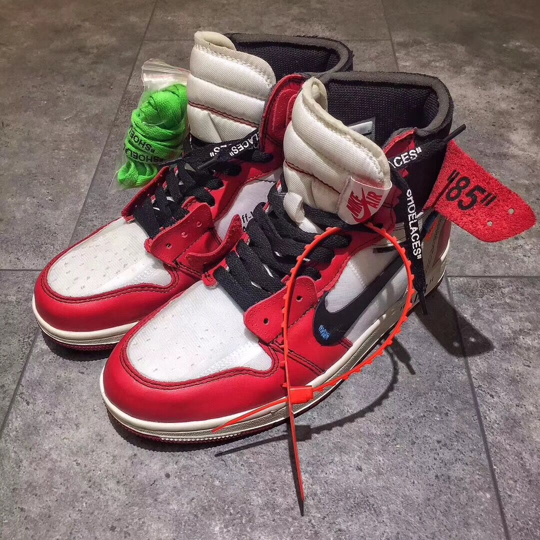 OFF-WHITE オフホワイト × NIKE Air Jordan 1 エアジョーダン1 27.5cm 
