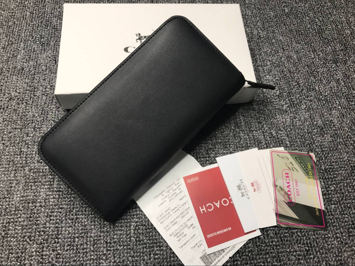 ☆新品未使用 正規品 COACH コーチ F54000 長財布 怒顔 COACH×ミッキー