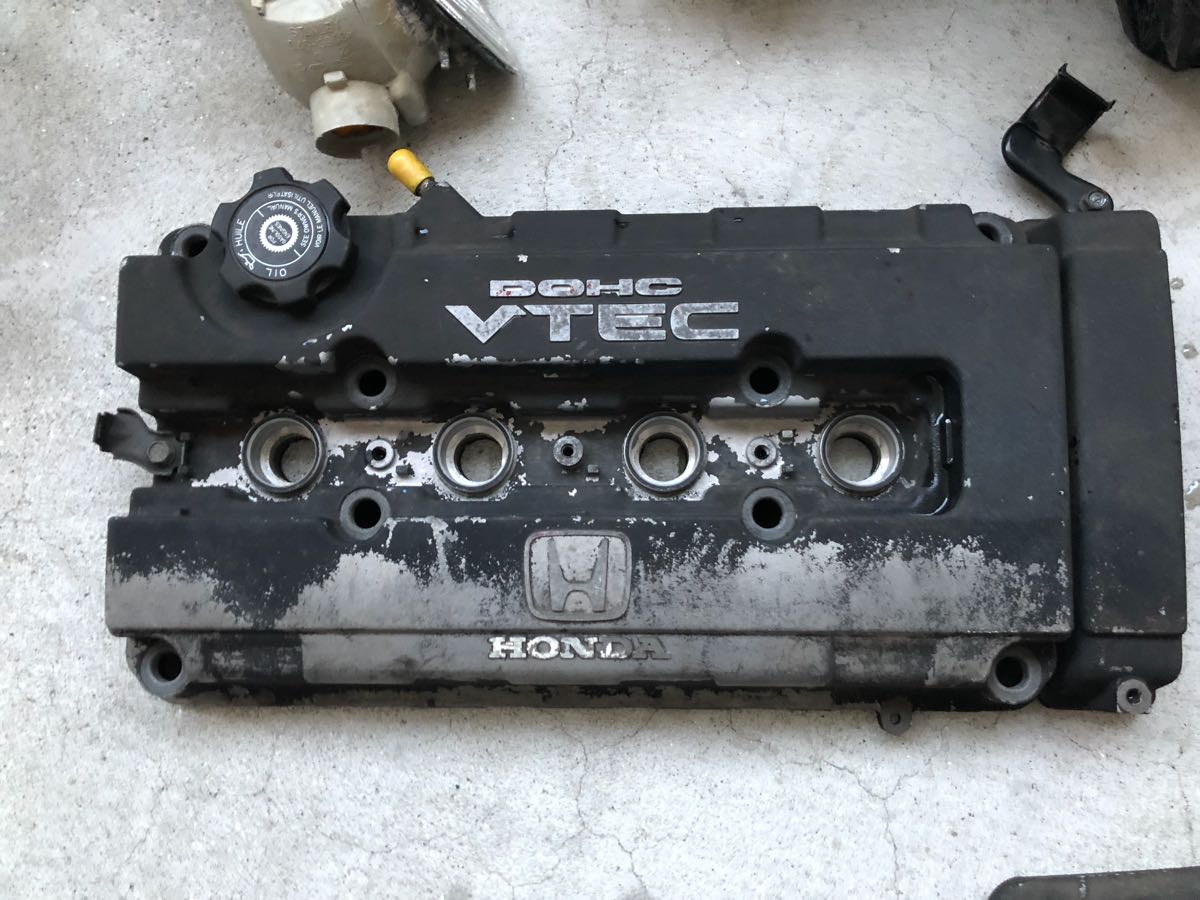 シビック b16 ヘッドカバー タペットカバー 黒ヘッド ek4 ek9 eg6