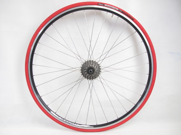 良好 ALEXRIMS R450 ホイール 前後ペア SHIMANO CS-650 セット