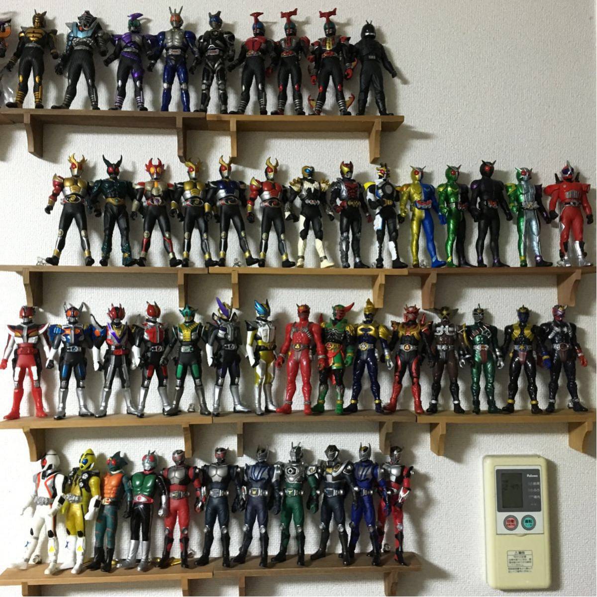 仮面ライダー ソフビフィギュア 大量92体 ヒーローシリーズ 電王