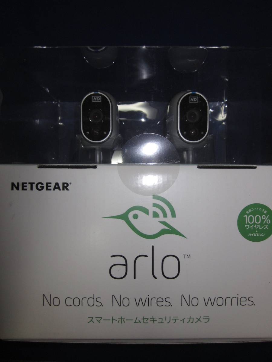 新品】ネットギア NETGEAR Arloスマートホームセキュリティカメラ