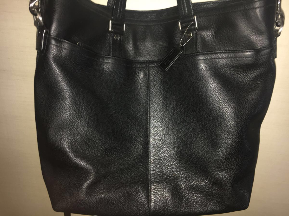  コーチ トートバッグ メンズ ブラック coach 1069 F77181(トートバッグ)｜売買されたオークション情報、yahooの商品情報をアーカイブ公開 - オークファン かばん、バッグ