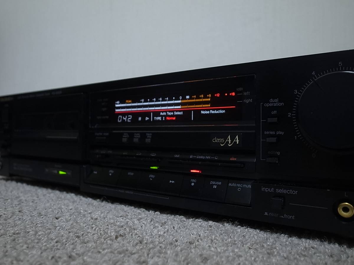 リバースの隠れた名機】Technics RS-B80R dbx搭載 classAA 良好 お勧めです