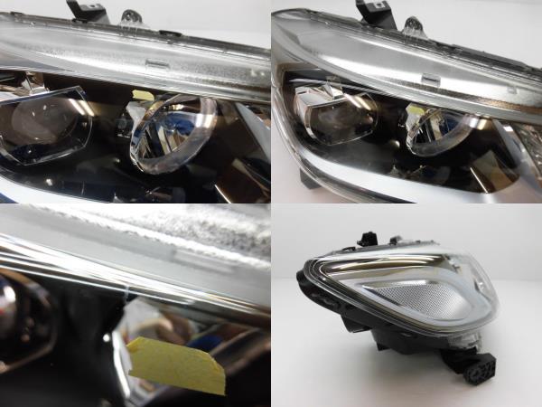 即決 ホンダ　フィット　ハイブリッド　GP5　GP6　前期　右　LED　ヘッドライト　STANLEY　W1948　純正