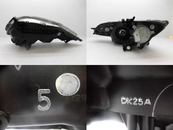 即決 ホンダ　フィット　ハイブリッド　GP5　GP6　前期　右　LED　ヘッドライト　STANLEY　W1948　純正