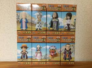 最安値，HOT ワンピース ワールドコレクタブルフィギュア vol.15 全8種(その他)｜売買されたオークション情報、yahooの商品情報をアーカイブ公開 - オークファン その他