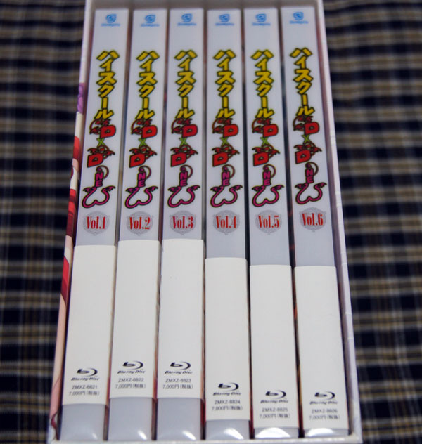 Blu-ray ハイスクール D×D NEW 全6巻セット BOX付属 ハイスクール