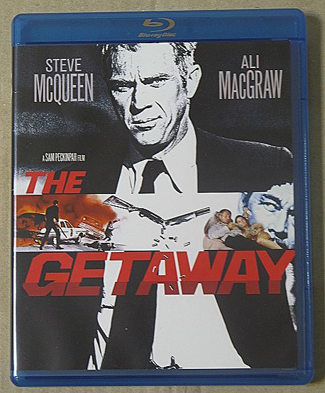 １円～廃盤セルBlu-ray/ゲッタウェイ/スティーブ・マックィーン/アリ・マッグロー/サム・ペキンパー