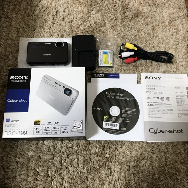 SONY Cyber-shot DSC-HX5 ブラック 充電器付き□KK SONY Cyber-shot
